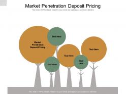 Market penetration deposit pricing ppt powerpoint presentation styles graphics cpb