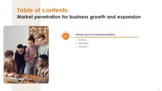 Market Penetration For Business Growth And Expansion Strategy CD V Idea Designed