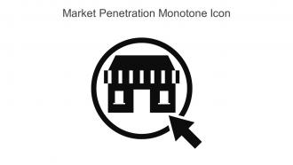Market Penetration Monotone Icon In Powerpoint Pptx Png And Editable Eps Format