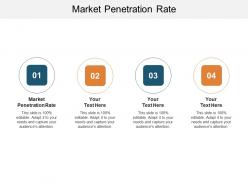 Market penetration rate ppt powerpoint presentation summary sample cpb