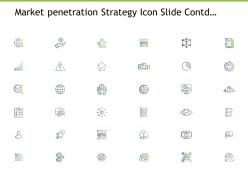Market Penetration Strategy Icon Slide Contd Management Powerpoint Presentation