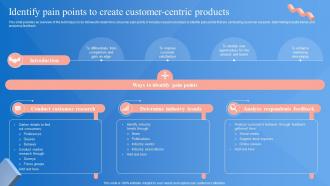 Market Penetration Strategy Identify Pain Points To Create Customer Centric Products Strategy SS V