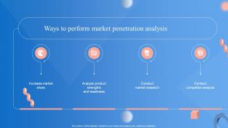 Market Penetration Strategy Ways To Perform Market Penetration Analysis Strategy SS V