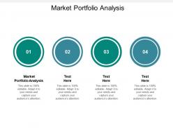 Market portfolio analysis ppt powerpoint presentation slides example cpb