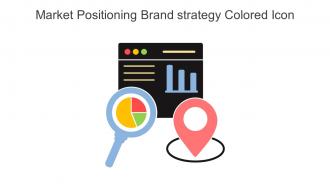 Market Positioning Brand Strategy Colored Icon In Powerpoint Pptx Png And Editable Eps Format