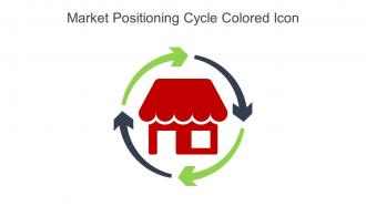 Market Positioning Cycle Colored Icon In Powerpoint Pptx Png And Editable Eps Format