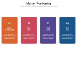 Market positioning ppt powerpoint presentation professional information cpb