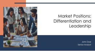 Market Positions Differentiation And Leadership PPT Sample AT