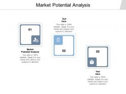 Market potential analysis ppt powerpoint presentation summary templates cpb