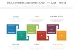 Market Potential Assessment Chart Ppt Slide Themes