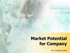 Market potential for company powerpoint presentation slides