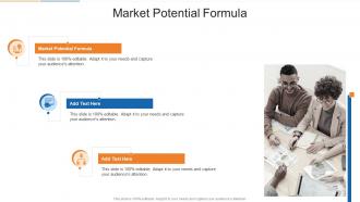 Market Potential Formula In Powerpoint And Google Slides Cpb