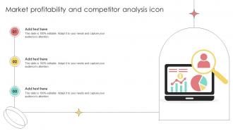 Market Profitability And Competitor Analysis Icon