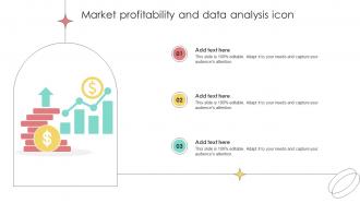 Market Profitability And Data Analysis Icon
