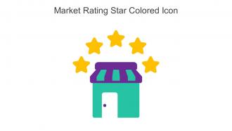 Market Rating Star Colored Icon In Powerpoint Pptx Png And Editable Eps Format