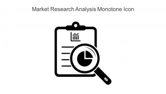 Market Research Analysis Monotone Icon