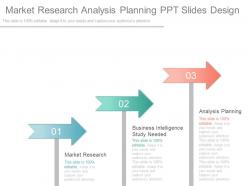 Market Research Analysis Planning Ppt Slides Design