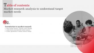 Market Research Analysis To Understand Target Market Needs MKT CD V Adaptable Template