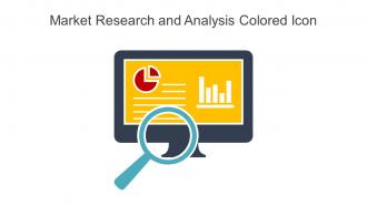 Market Research And Analysis Colored Icon In Powerpoint Pptx Png And Editable Eps Format