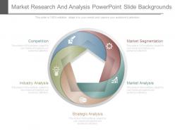 Market research and analysis powerpoint slide backgrounds