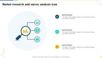 Market Research And Survey Analysis Icon