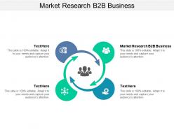 Market research b2b business ppt powerpoint presentation styles icon cpb