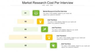 Market Research Cost Per Interview In Powerpoint And Google Slides Cpb
