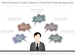 Market research data collection powerpoint slide backgrounds