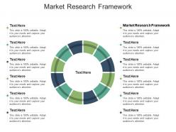 Market research framework ppt powerpoint presentation styles example cpb