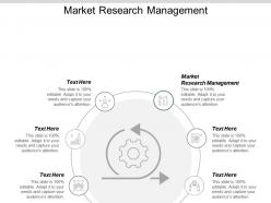 Market research management ppt powerpoint presentation gallery deck cpb
