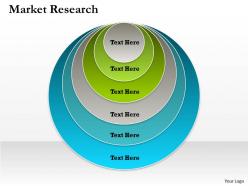 Market research powerpoint template slide