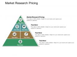 Market research pricing ppt powerpoint presentation inspiration aids cpb