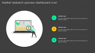 Market Research Process Dashboard Icon