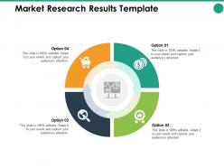 Market research results option ppt powerpoint presentation pictures graphic tips