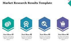 Market research results strategy ppt inspiration graphics example