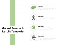 Market research results template portfolio ppt powerpoint presentation gallery