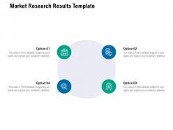 Market research results template ppt powerpoint presentation file influencers