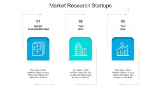 Market research startups ppt powerpoint presentation infographic template icon cpb