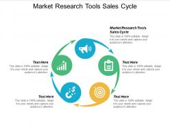 Market research tools sales cycle ppt powerpoint presentation styles design ideas cpb