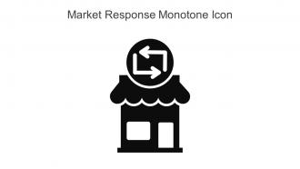 Market Response Monotone Icon In Powerpoint Pptx Png And Editable Eps Format