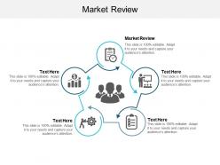 Market review ppt powerpoint presentation gallery files cpb