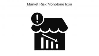 Market Risk Monotone Icon In Powerpoint Pptx Png And Editable Eps Format