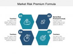 Market risk premium formula ppt powerpoint presentation ideas background cpb