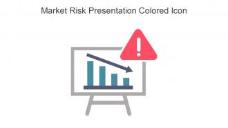 Market Risk Presentation Colored Icon In Powerpoint Pptx Png And Editable Eps Format