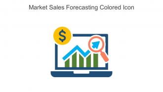 Market Sales Forecasting Colored Icon In Powerpoint Pptx Png And Editable Eps Format