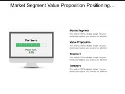Market segment value proposition positioning strategy marketing strategy