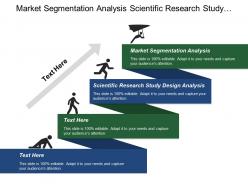 Market segmentation analysis scientific research study design analysis