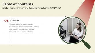 Market Segmentation And Targeting Strategies Overview Powerpoint Presentation Slides MKT CD V Impressive Unique