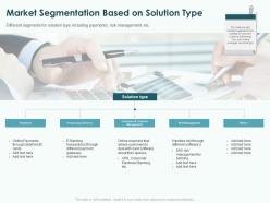 Market segmentation based on solution type ppt powerpoint presentation influencers