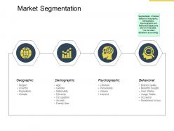 Market segmentation behavioral ppt powerpoint presentation graphics download